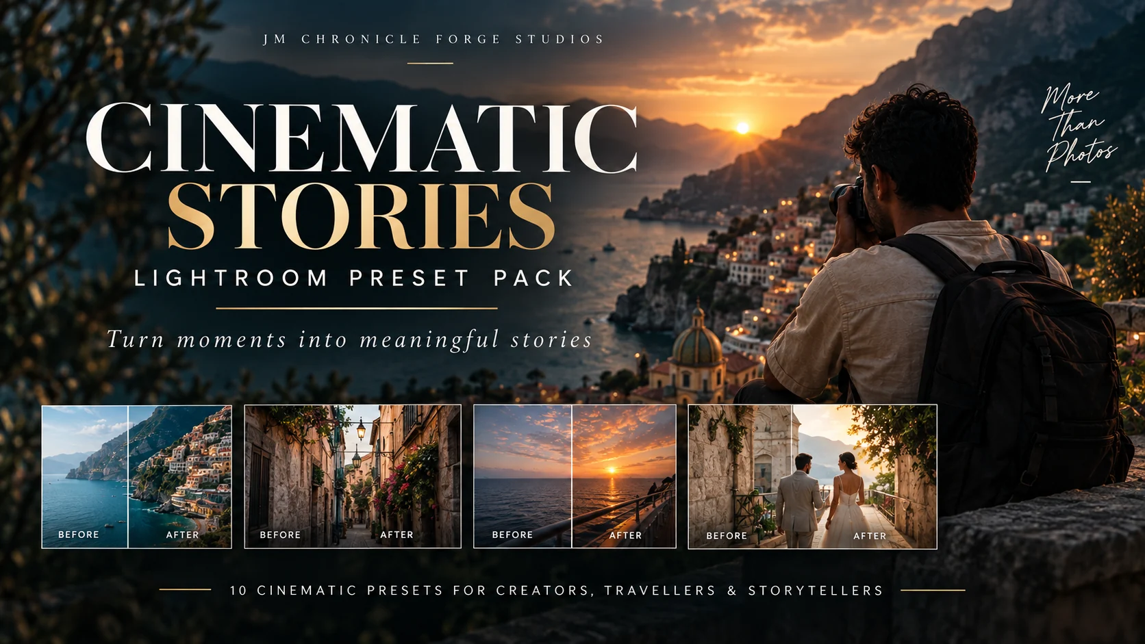 Cinematic Stories Lightroom Preset Pack
